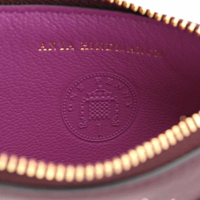 ANYA HINDMARCH ANYA HINDMARCH＜アニヤ ハインドマーチ＞ フラグメントケース “EYES“ WINE