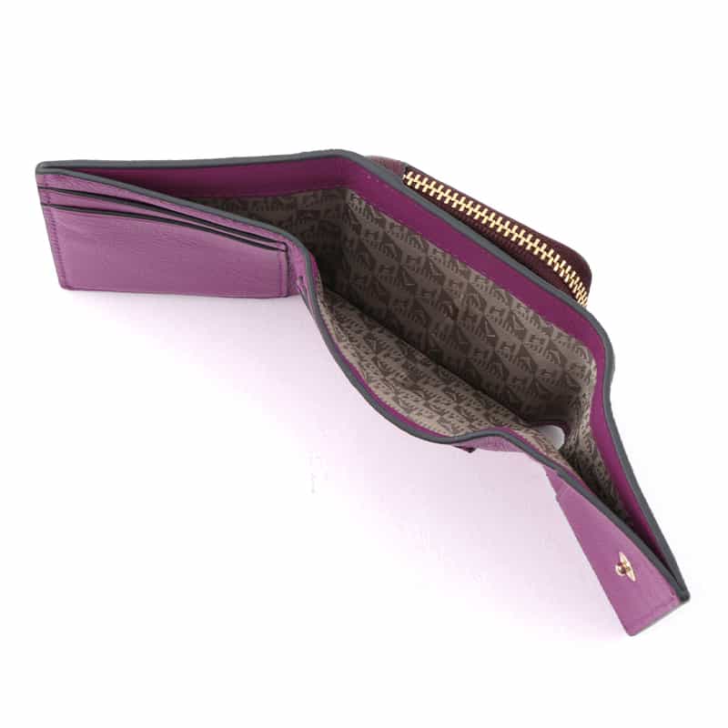 ANYA HINDMARCH ANYA HINDMARCH＜アニヤ ハインドマーチ＞ 三つ折りウォレット “EYES“ WINE