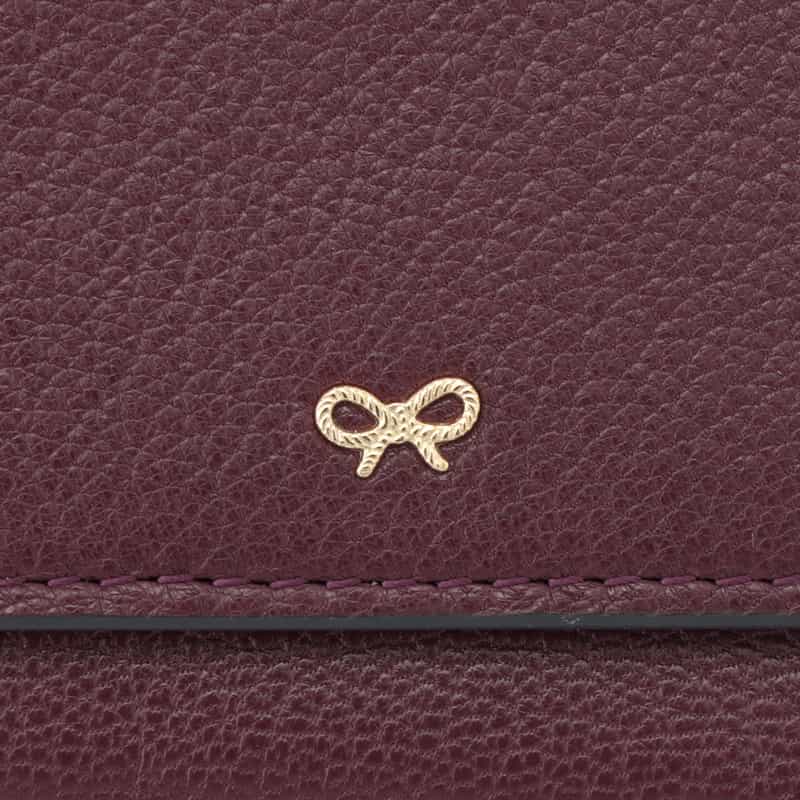 ANYA HINDMARCH ANYA HINDMARCH＜アニヤ ハインドマーチ＞ 三つ折りウォレット “EYES“ WINE