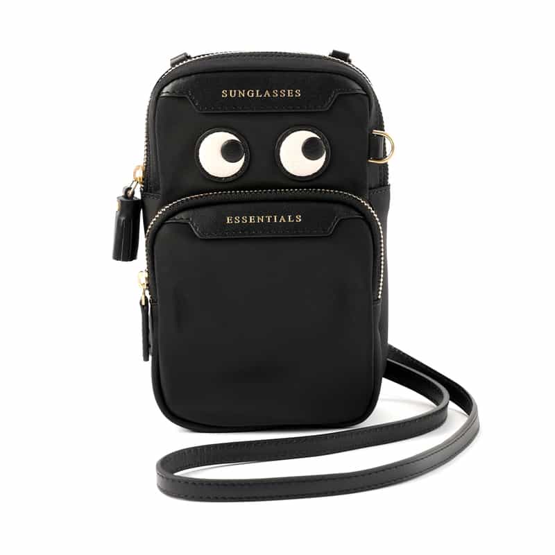 ANYA HINDMARCH ANYA HINDMARCH＜アニヤ ハインドマーチ＞ クロスボディバッグ BLACK
