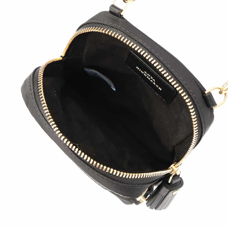 ANYA HINDMARCH ANYA HINDMARCH＜アニヤ ハインドマーチ＞ クロスボディバッグ BLACK