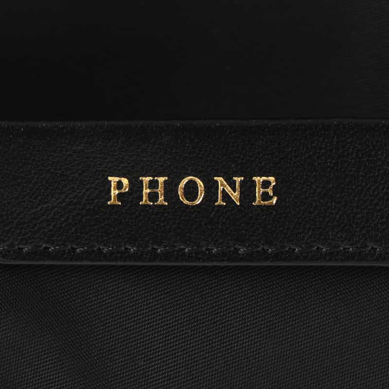 ANYA HINDMARCH ANYA HINDMARCH＜アニヤ ハインドマーチ＞ クロスボディバッグ BLACK