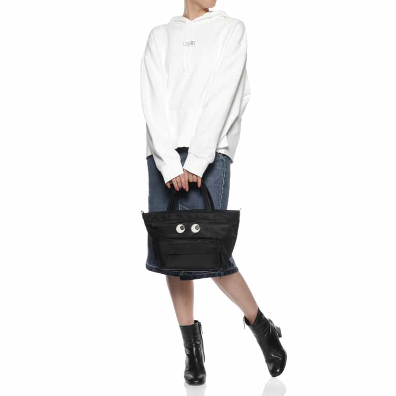 ANYA HINDMARCH ANYA HINDMARCH＜アニヤ ハインドマーチ＞ ミニトートバッグ BLACK