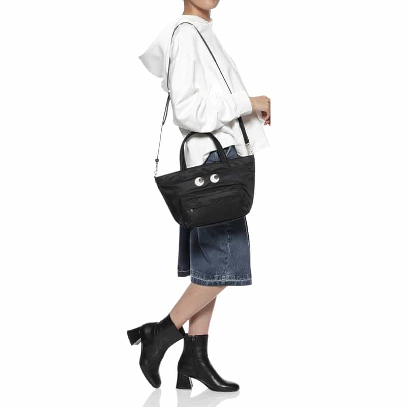 ANYA HINDMARCH ANYA HINDMARCH＜アニヤ ハインドマーチ＞ ミニトートバッグ BLACK
