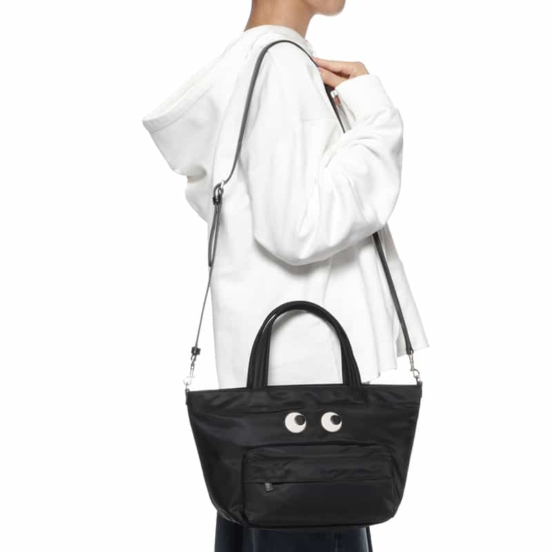 ANYA HINDMARCH ANYA HINDMARCH＜アニヤ ハインドマーチ＞ ミニトートバッグ BLACK