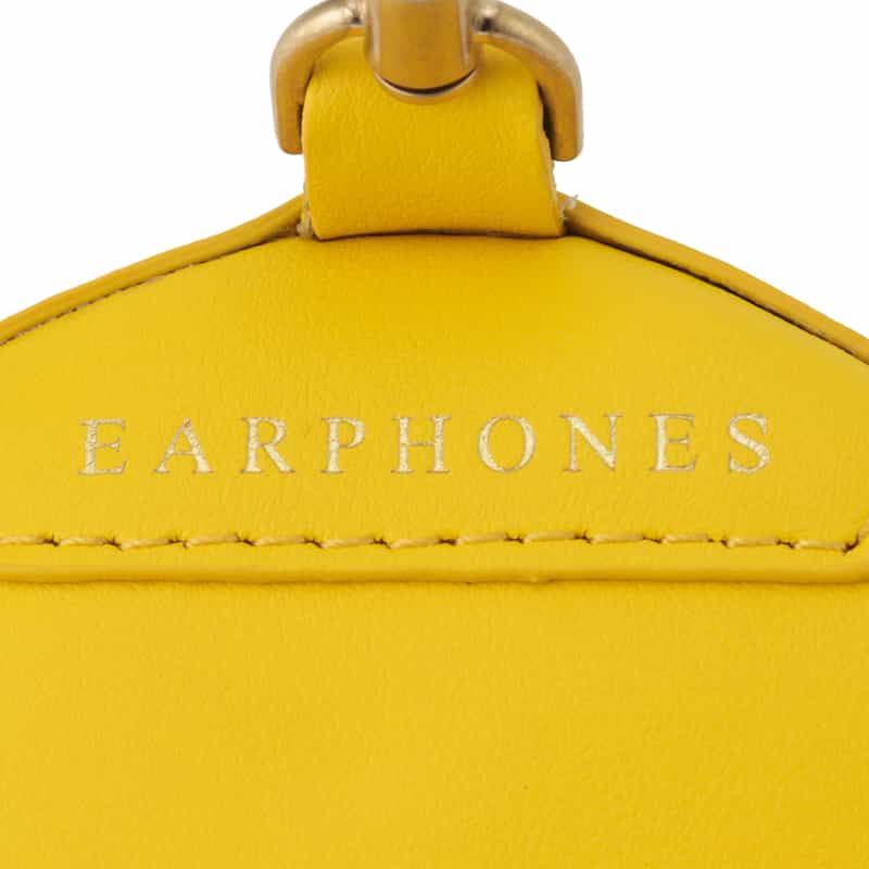 ANYA HINDMARCH ANYA HINDMARCH＜アニヤ ハインドマーチ＞ イヤホンケース YELLOW