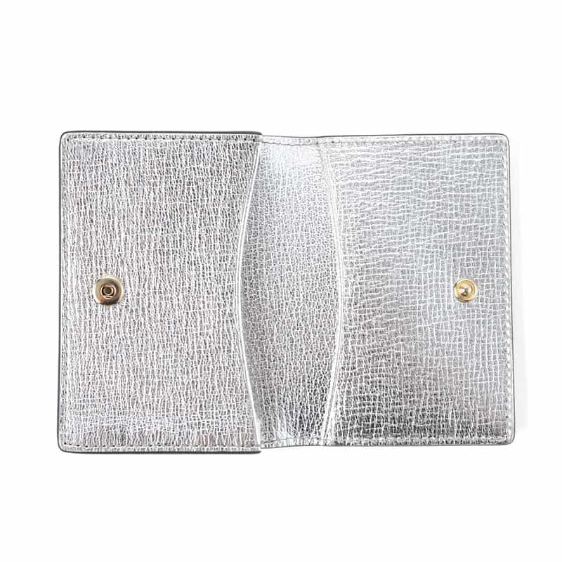 ANYA HINDMARCH ANYA HINDMARCH＜アニヤ ハインドマーチ＞ カードケース SILVER