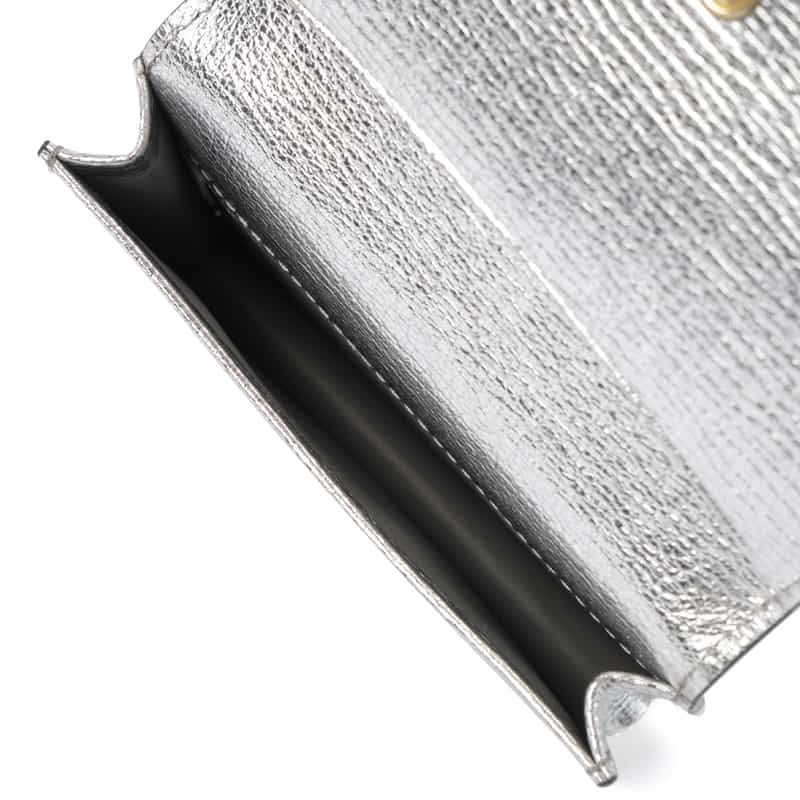 ANYA HINDMARCH ANYA HINDMARCH＜アニヤ ハインドマーチ＞ カードケース SILVER