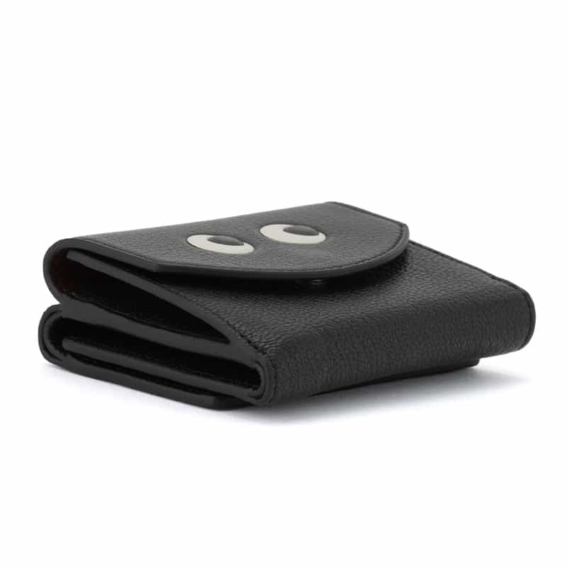 ANYA HINDMARCH ANYA HINDMARCH＜アニヤ ハインドマーチ＞ コンパクトウォレット BLACK