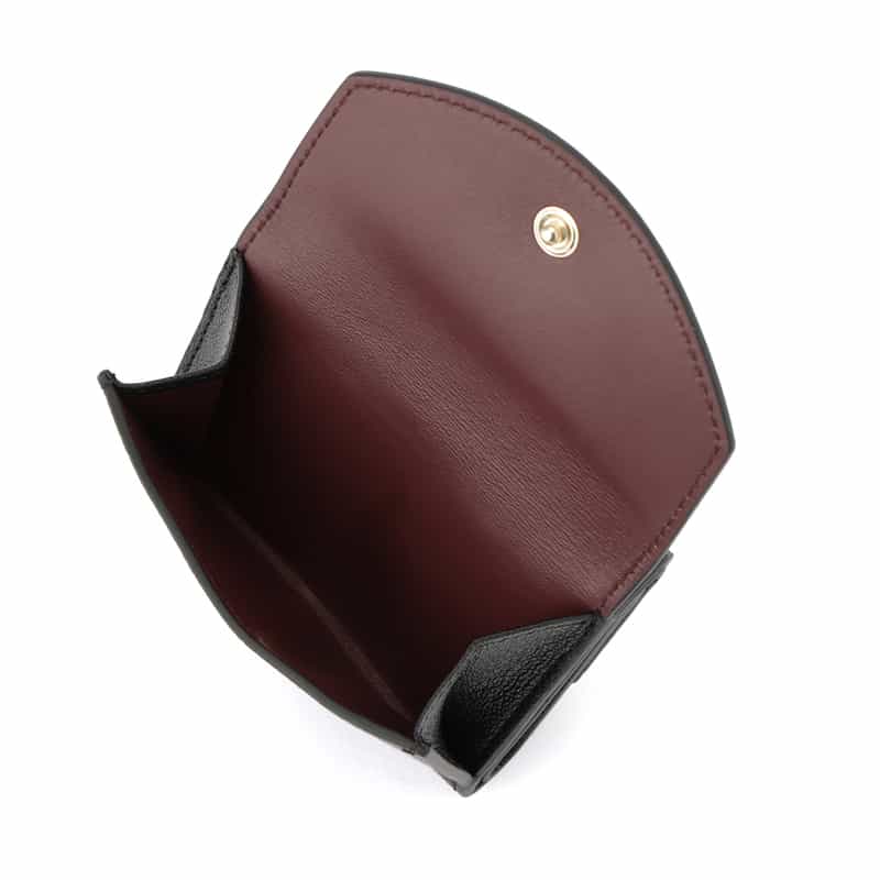 ANYA HINDMARCH ANYA HINDMARCH＜アニヤ ハインドマーチ＞ コンパクトウォレット BLACK