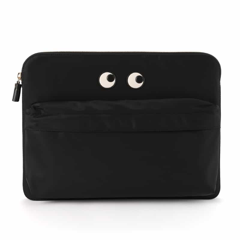 ANYA HINDMARCH ANYA HINDMARCH＜アニヤ ハインドマーチ＞ ポーチ BLACK
