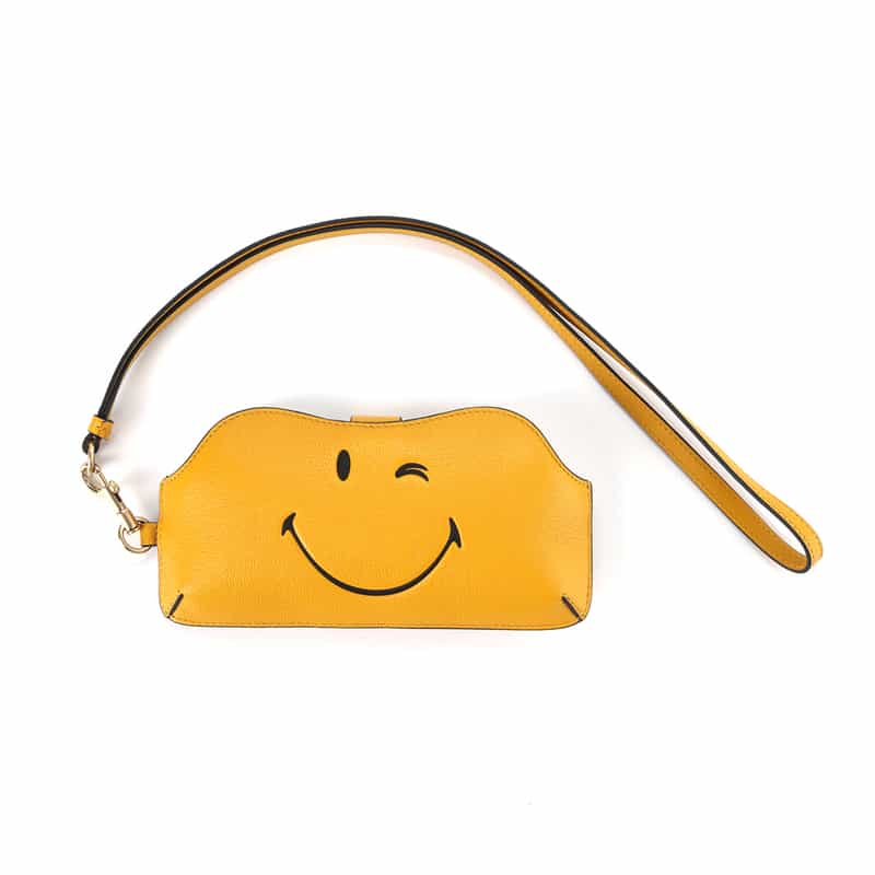 ANYA HINDMARCH ANYA HINDMARCH＜アニヤ ハインドマーチ＞ サングラスホルダー YELLOW