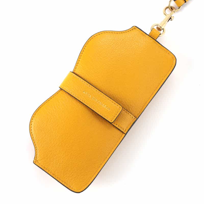 ANYA HINDMARCH ANYA HINDMARCH＜アニヤ ハインドマーチ＞ サングラスホルダー YELLOW
