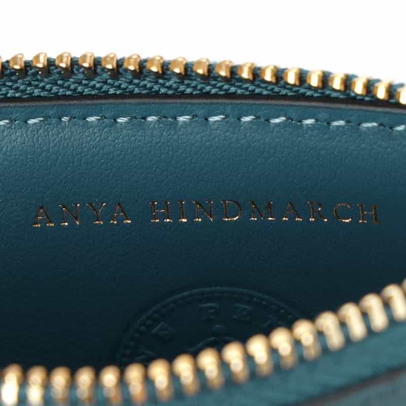 ANYA HINDMARCH ANYA HINDMARCH＜アニヤ ハインドマーチ＞ フラグメントケース NAVY