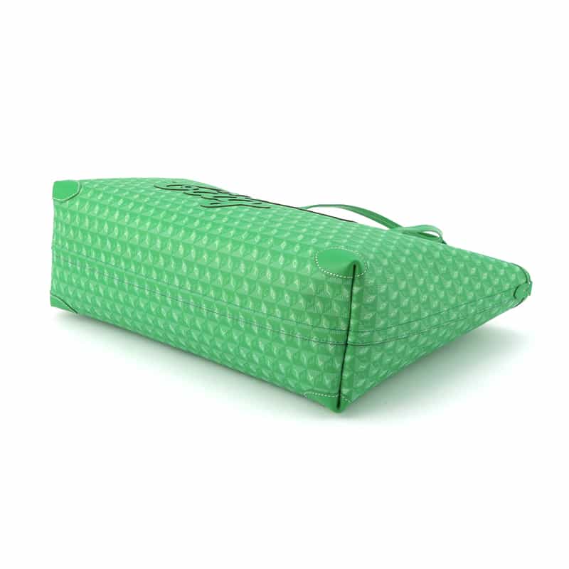 ANYA HINDMARCH ANYA HINDMARCH＜アニヤ ハインドマーチ＞ ジップ付きトートバッグ “I am a Plastic Bag“ GREEN