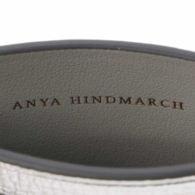 ANYA HINDMARCH ANYA HINDMARCH＜アニヤ ハインドマーチ＞ カードケース SILVER