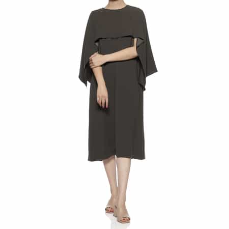美品 17aw サカイ sacai タートルネック プリーツ ワンピース