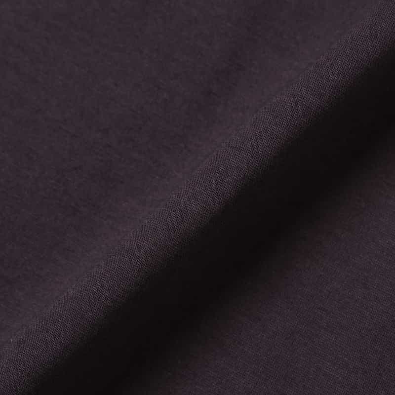 BARNEYS NEW YORK ウォッシャブル ボリュームスリーブドレス PURPLE