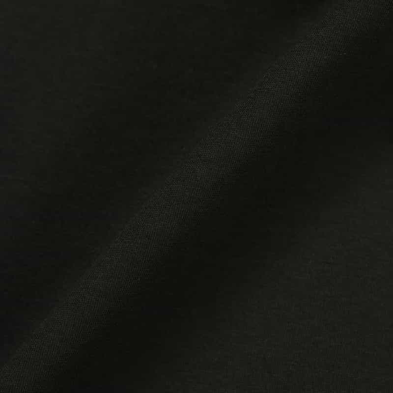 BARNEYS NEW YORK ウォッシャブル ボリュームスリーブドレス BLACK