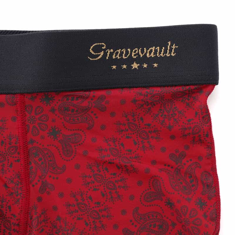 GRAVEVAULT GRAVEVAULT＜グレイブボールト＞アンダーウェア RED