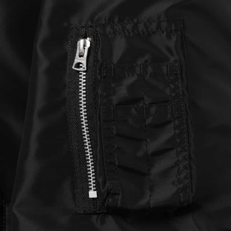 SACAI SACAI＜サカイ＞ナイロンツイルブルゾン BLACK