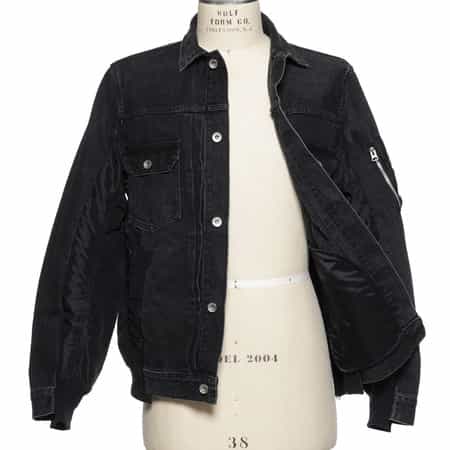 Sacai デニムジャケット sacai - sacai サカイ デニムジャケットの通販 by sea's shop