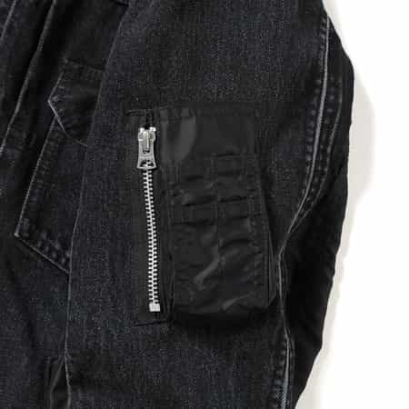 SACAI＜サカイ＞コンビネーション デニムジャケット（2242590
