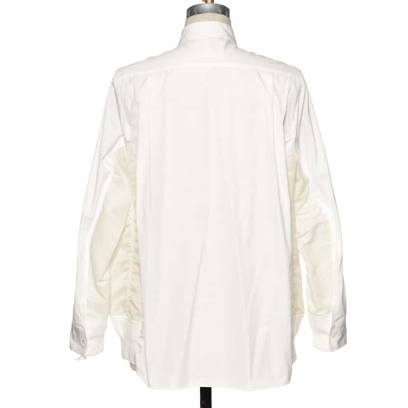 SACAI SACAI＜サカイ＞コンビネーション シャツ WHITE