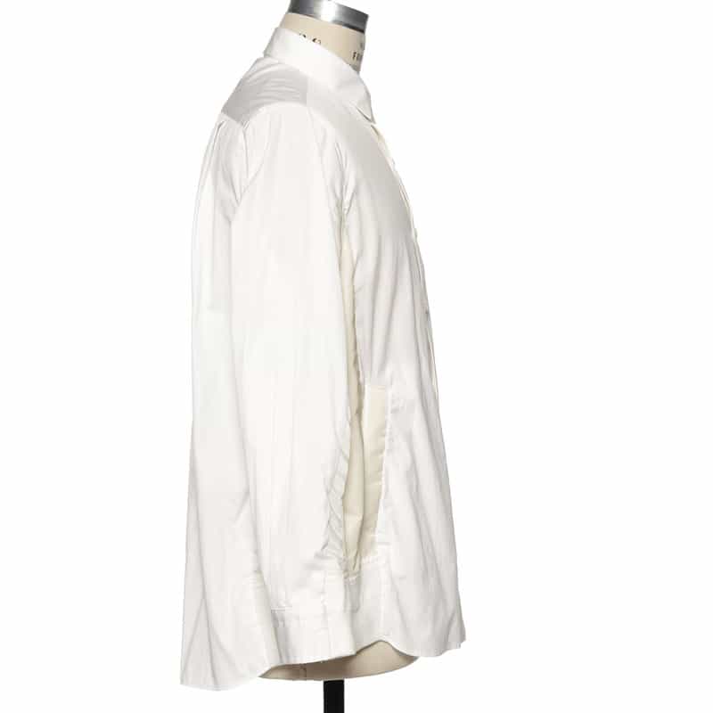 SACAI SACAI＜サカイ＞コンビネーション シャツ WHITE