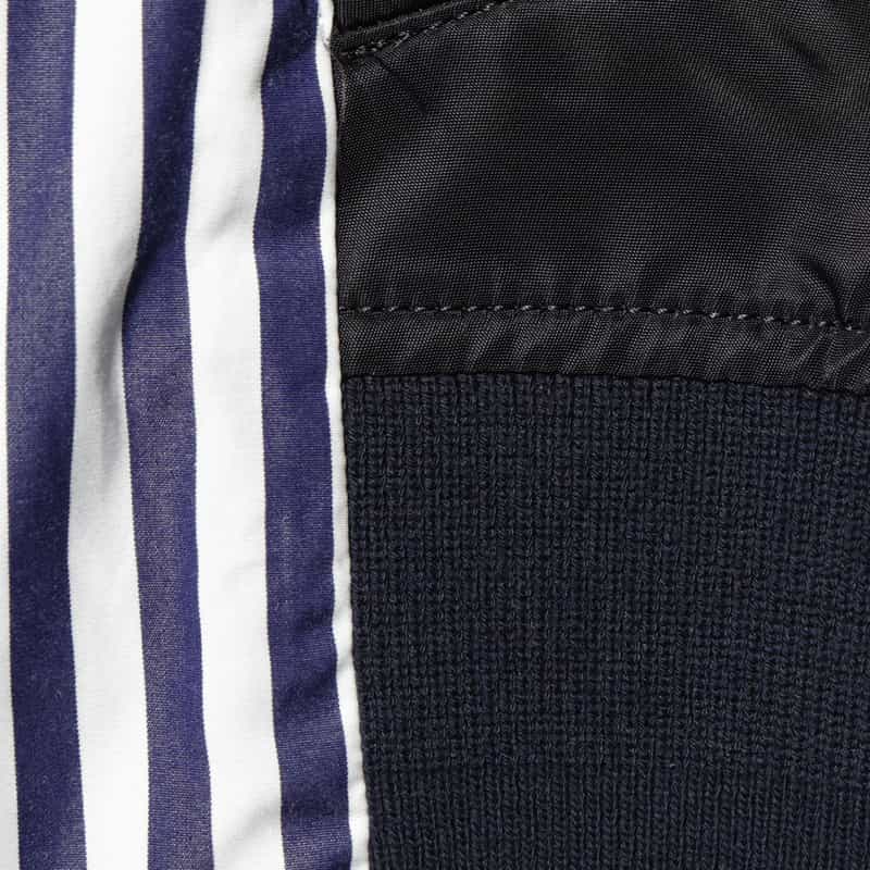 SACAI SACAI＜サカイ＞コンビネーション シャツ NAVY
