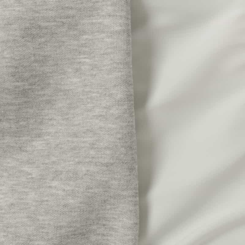 SACAI SACAI＜サカイ＞コンビネーション ジップアップスウェットブルゾン LIGHT GRAY