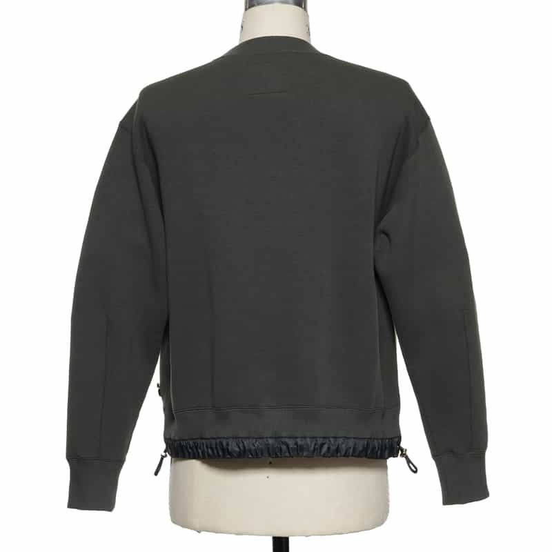 SACAI SACAI＜サカイ＞ドローコード付スウェットプルオーバー LIGHT GRAY