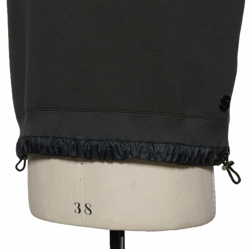 SACAI SACAI＜サカイ＞ドローコード付スウェットプルオーバー LIGHT GRAY