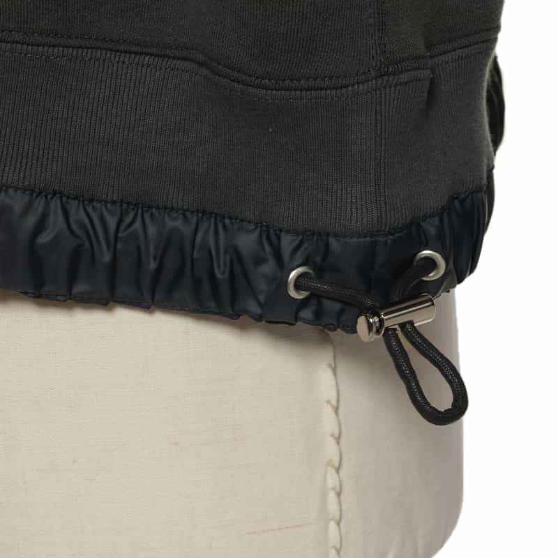 SACAI SACAI＜サカイ＞ドローコード付スウェットプルオーバー LIGHT GRAY