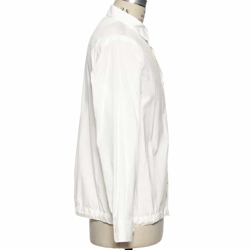 SACAI SACAI＜サカイ＞ドローコード付コットン ポプリンシャツ WHITE