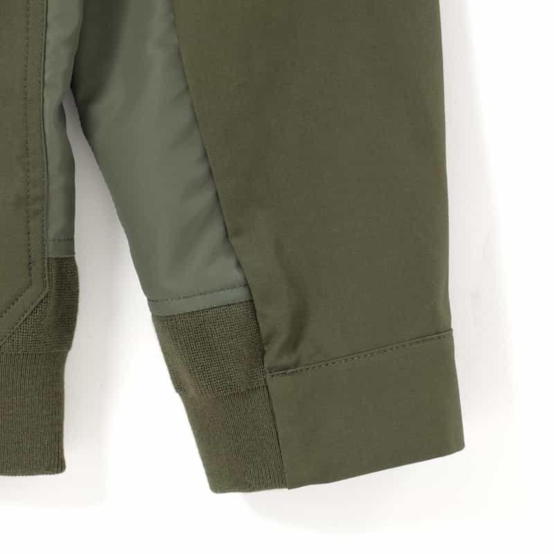 SACAI SACAI＜サカイ＞コンビネーション サイドジップジャケット KHAKI
