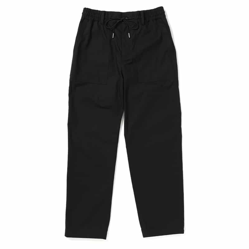 SACAI ドローストリングパンツ BLACK