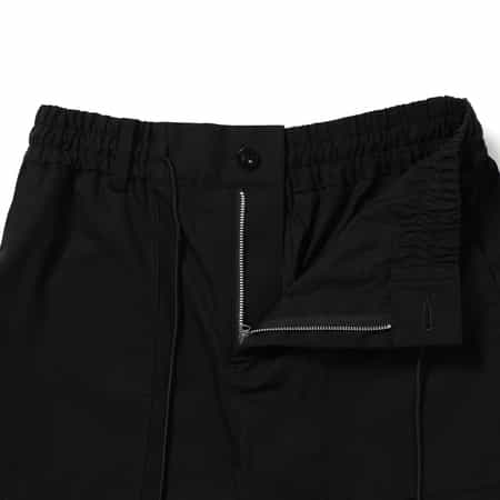 sacai/サカイ ドローストリングテーパードパンツ 黒 2 sacai 「Sacai」 イージーパンツ 2 ブラック メンズ : ZOZOTOWN