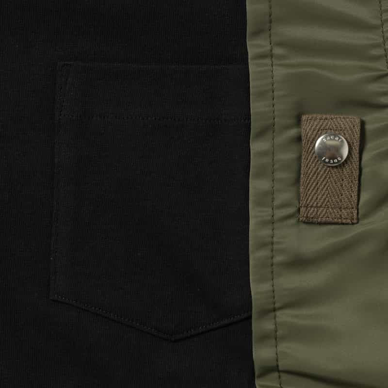 SACAI SACAI＜サカイ＞コンビネーション カットソー KHAKI