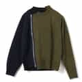 SACAI＜サカイ＞コンビネーション ニットプルオーバー
