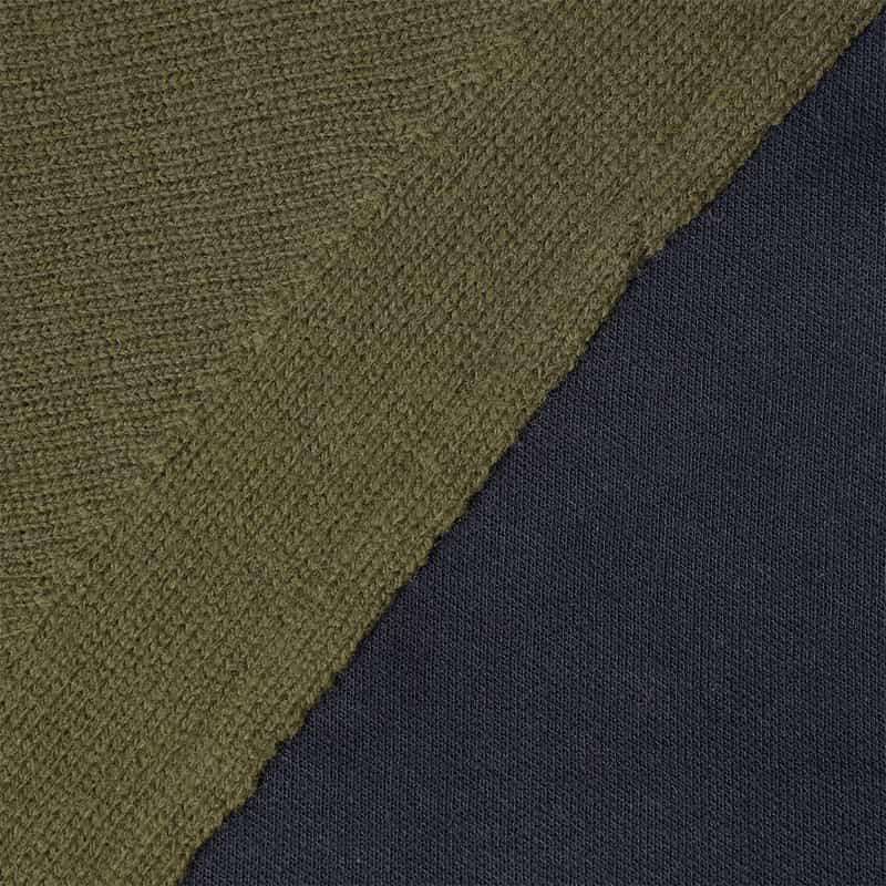 SACAI SACAI＜サカイ＞コンビネーション ニットプルオーバー KHAKI