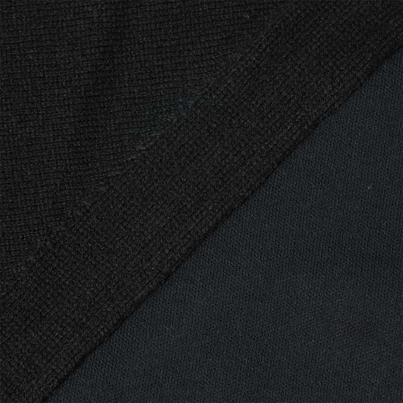 SACAI SACAI＜サカイ＞コンビネーション ニットプルオーバー BLACK