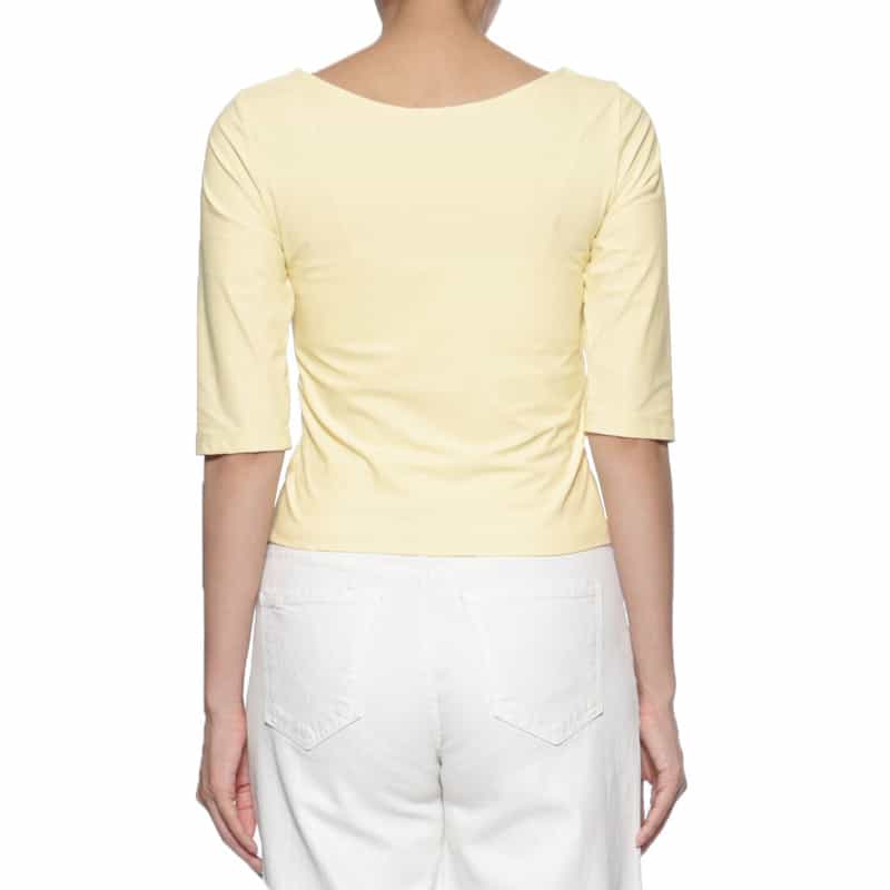 BARNEYS NEW YORK ウォッシャブル コード付きカットソー YELLOW