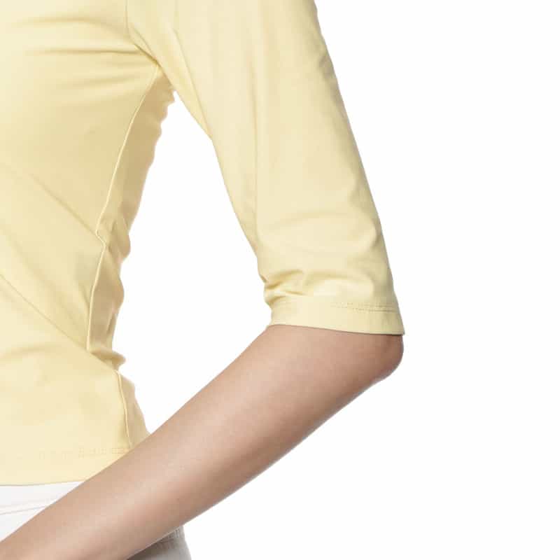 BARNEYS NEW YORK ウォッシャブル コード付きカットソー YELLOW