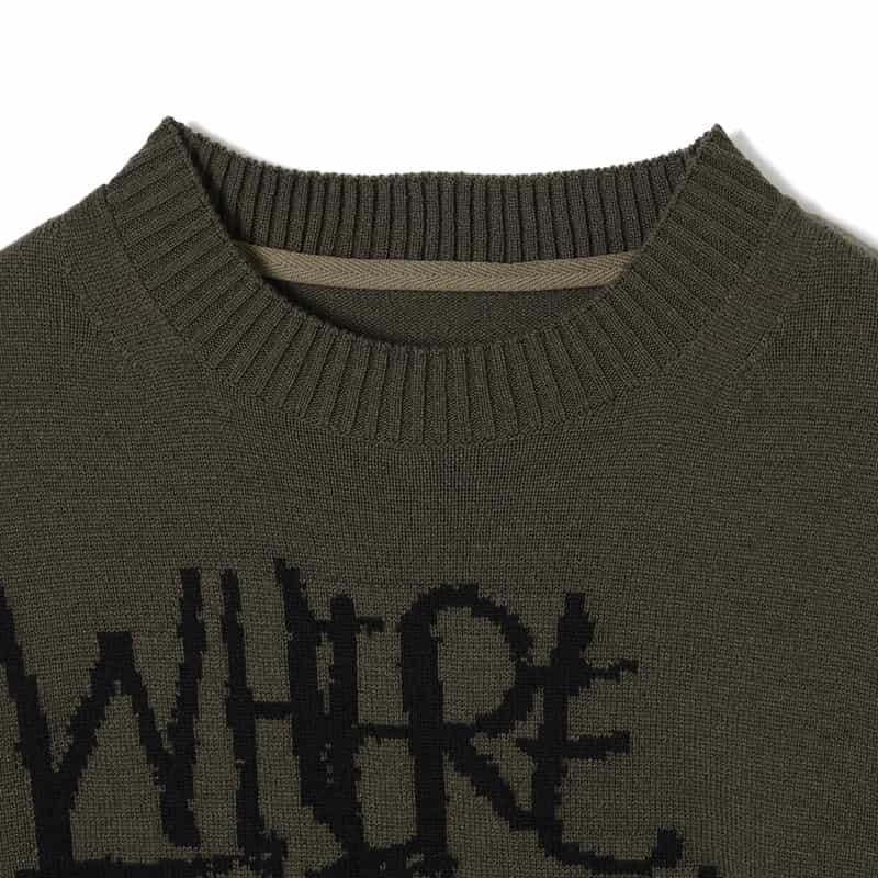 SACAI SACAI<サカイ> ニットプルオーバー KHAKI