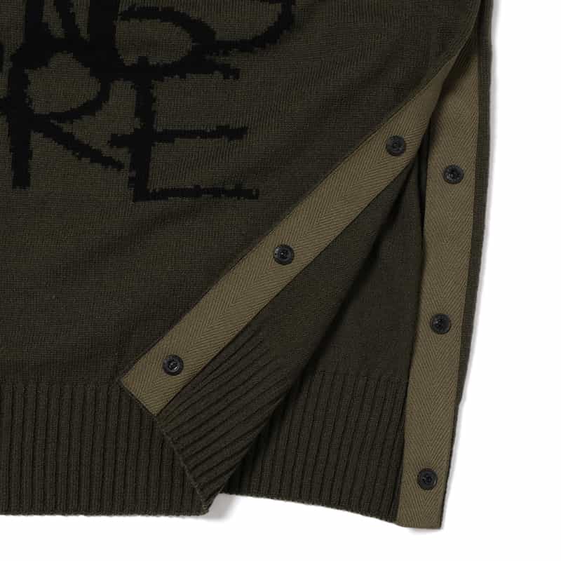 SACAI SACAI<サカイ> ニットプルオーバー KHAKI