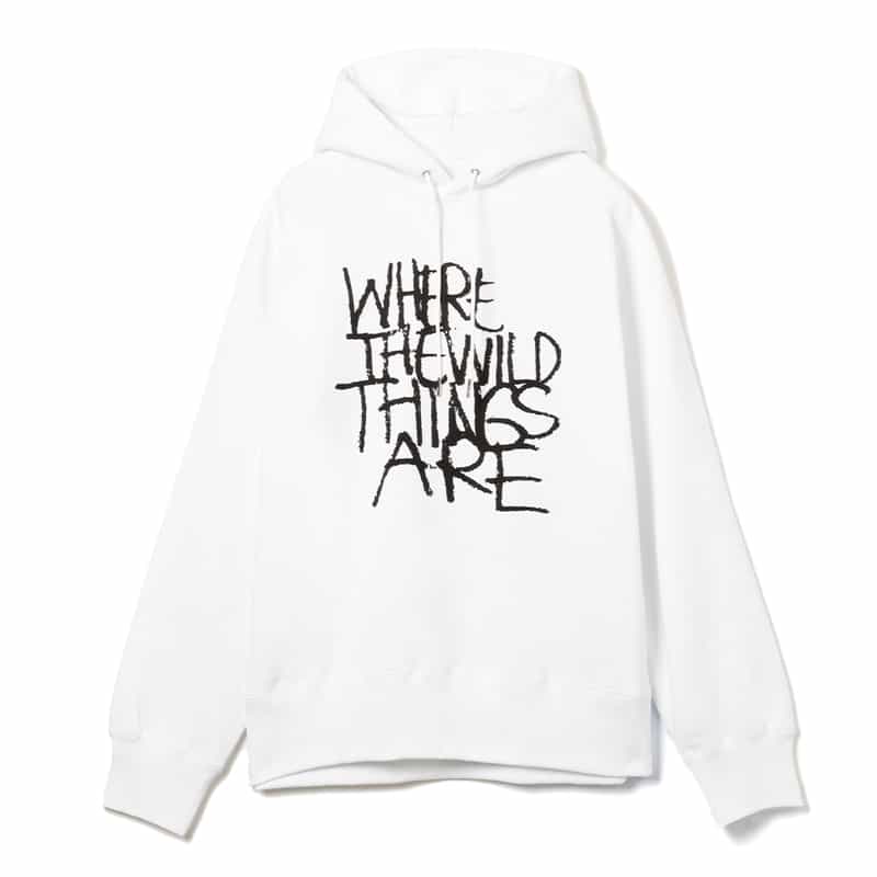 SACAI SACAI＜サカイ＞ プリントスエットフーディ WHITE