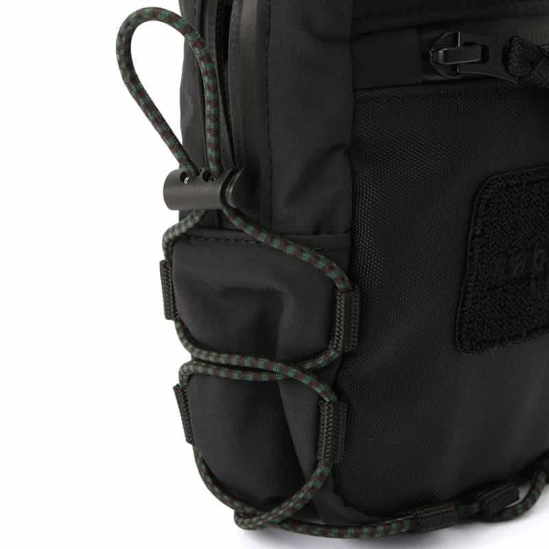 SACAI SACAI<サカイ> ナイロンショルダーバッグ BLACK