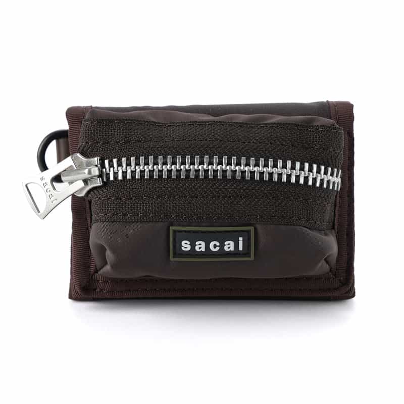 SACAI SACAI＜サカイ＞ コンパクトウォレット BROWN