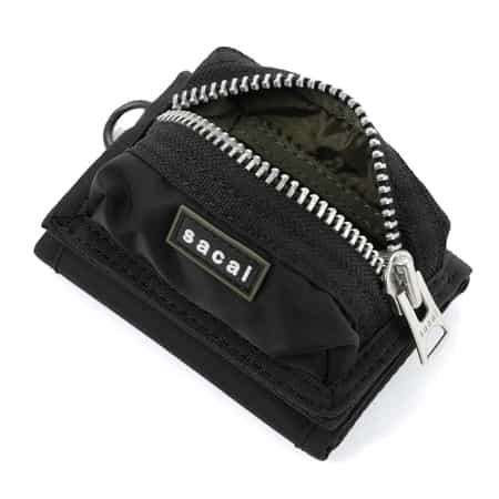 SACAI ハイカラ ハフ ウォレット S13901 1 Corner Metal Wallet | sacai Official Store サカイ オフィシャル